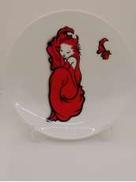 天野喜孝　絵皿 ねむり姫|Noritake