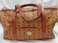 MCM　ｳﾞｨｾﾄｽ柄ﾎﾞｽﾄﾝﾊﾞｯｸﾞ|MCM