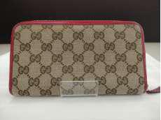 GUCCIラウンドファスナーウォレット|GUCCI