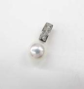 pt900ダイヤペンダントトップ|-