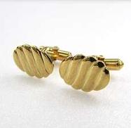 K18カフスボタン|-