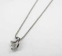 pt900/pt850ダイヤネックレス|-