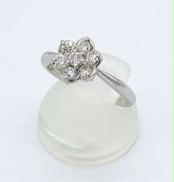 pt900ダイヤリング|-