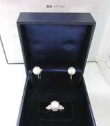 pt900ダイヤリング/pt900イヤリングセット|-