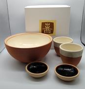 ボウル・湯呑・深皿セット|出西窯