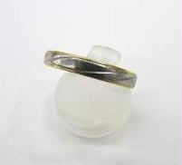 K18/pt900コンビリング|-