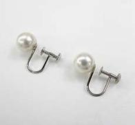 K14WGイヤリング|-