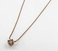 K10ダイヤネックレス|-