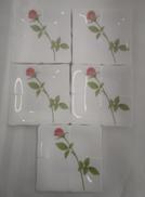 ノーブルローズ・角取皿揃|香蘭社