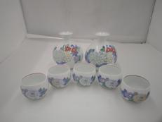 徳利2点お猪口5点|香蘭社