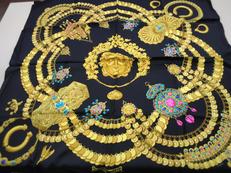 【ビンテージ】スカーフ ストール シルク|HERMES