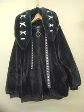 ボアパーカー　ビッグシルエット　うさ耳　パーカー|REFLEM