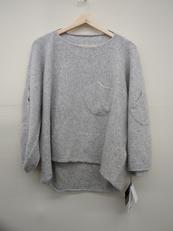 ホールガーメント　ニット　ジェニーギャルソン　ゆったりシルエ|JENNY GARCON