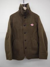 ダントン　ウールモッサシングルコート　コート　くるみボタン|DANTON