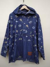 ANINAPOP　FIRE　grn　デニム　パーカー|AMINA