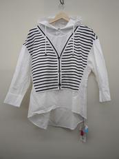 nuovo×nuovo　レイヤード風カットソー　ボーダー|NUOVO NUOVO