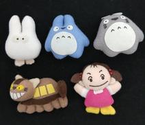 トトロマグネット5個セット|-