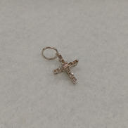 K18WG Ｄ付クロストップ|