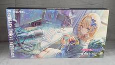 藍沢エマEDITION　ゲーミングキーボード|バーチャルエンターテイメント