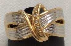 K18 PT900リング|6.5G  14.5号