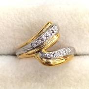 K18 PT900リング|5.1G 10.5号