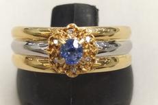 K18PT900リング|総3.4G 12号