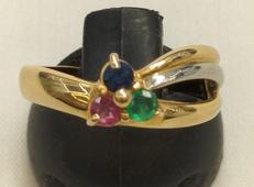 K18PT900リング|3.1G  11号