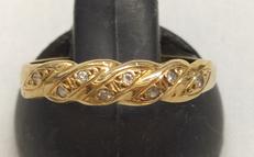 K18リング|1.4G 8.5号