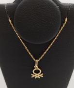 K18ネックレス|2.4G 40CM