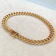 K18喜平ブレスレット|20.3G 約18CM