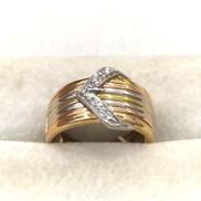 PT900K18リング|総4.2G  10号