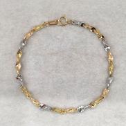 PT850K18ブレスレット|7.4G  18CM