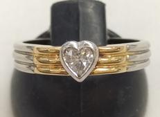 PT900K18リング|3.9G 8号