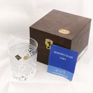 クリスタルロックカットグラス|BOHEMIA