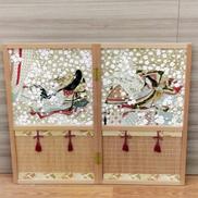 風炉先屏風|平安絵巻 特上友禅