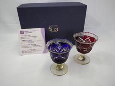 ペアグラス|華硝 江戸切子