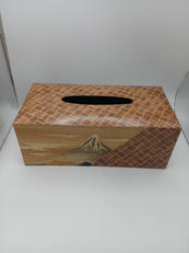 ティッシュケース|寄木細工