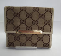 Wホック二つ折り財布|GUCCI