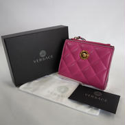 ラウンドファスナー二つ折り財布|VERSACE