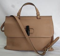 バンブーデイリーミディアムトップハンドルバッグ|GUCCI