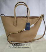 レザーミディアム BELLPORT トートバッグ|POLO RALPH LAUREN