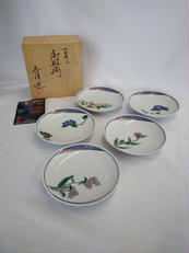 銘々皿揃|九谷焼