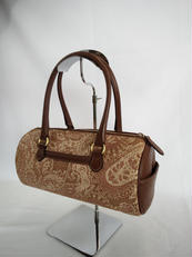 サパレイペイズリー ハンドバッグ|印傳屋