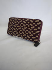 ラウンドファスナー長財布|印傳屋