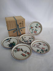 銘々皿|九谷焼 三代為吉