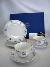 ペアカップ&ソーサー&プレート|リチャードジノリ