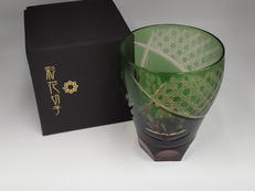 彩花切子グラス|東洋佐々木ガラス