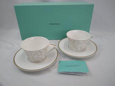 ペアカップ&ソーサー|TIFFANY&CO ティファニー