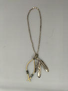 フェザーペンダント3連|NATIVE SPIRIT