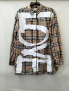 ノバチェック LOVE プリントシャツ|BURBERRY